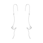 Оригинальные простые женские серьги-крючки, из сплава 2020, длинные висячие серьги, подарок для нее