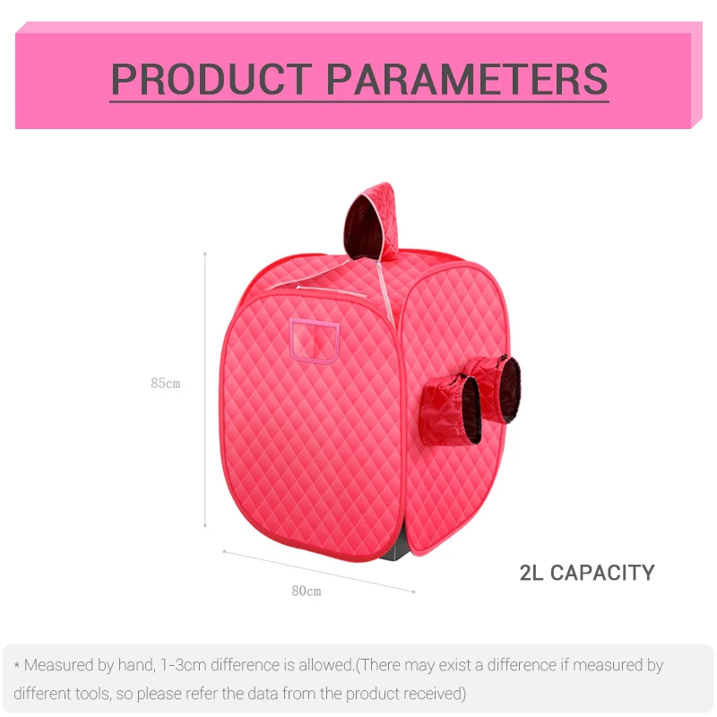 Портативная Паровая Сауна для спа генератор фумигации душевая комната