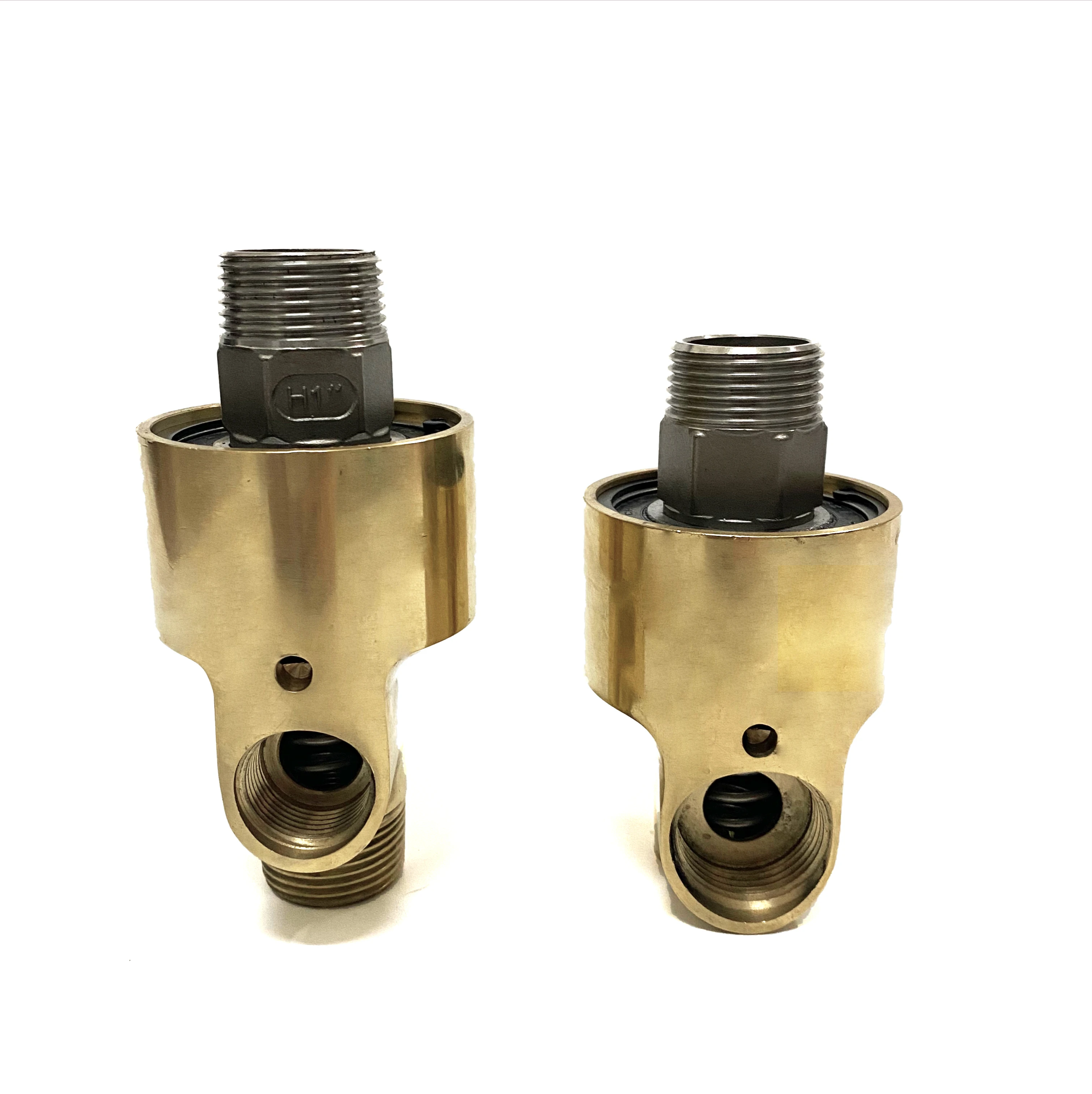 HS-G25-10/HS-G32-15/HS-G40-20 Латунное поворотное соединение H-типа Двухканальный