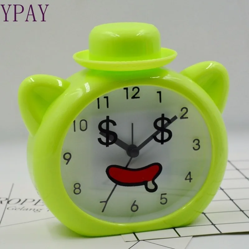 

Stationery daily household goods watch wholesale cartoon small hat alarm clock