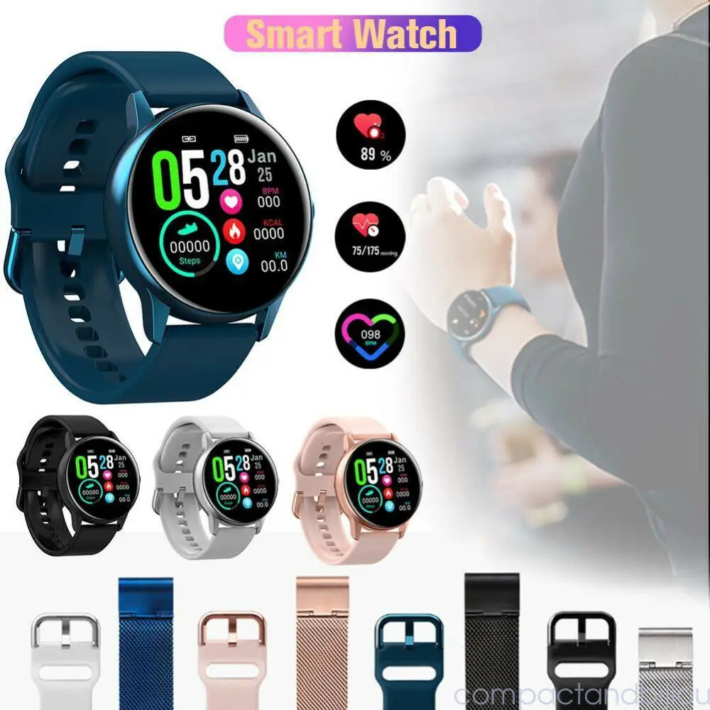 

Women Waterproof Smart Watch Bluetooth Sporting Wristband Sleeping Monitor Gift #50