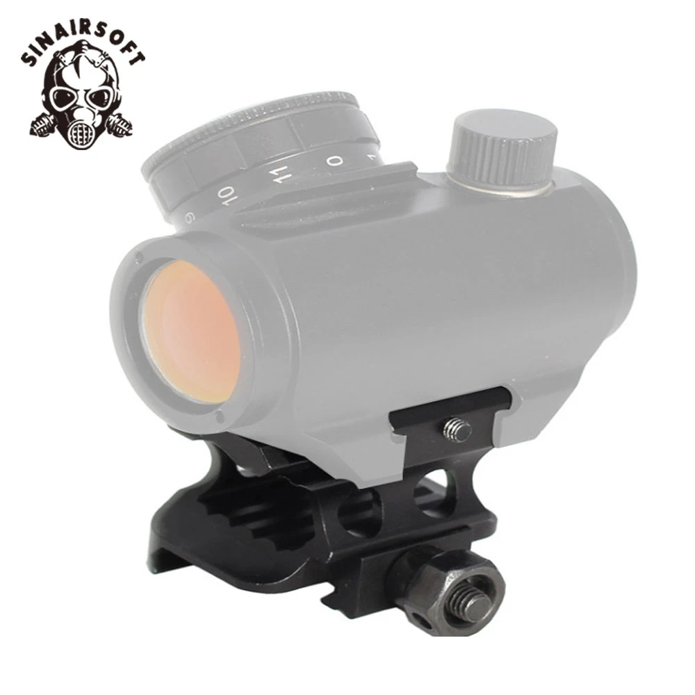 

Weaver Picatinny 4 Slot 20mm Rail Increase Bracket Riser Base Scope Mount for Hunting Paintball Accessories