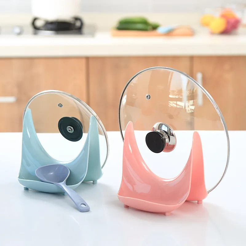 U образный прочный Кухня горшок полка для кастрюли практичный анти скольжения