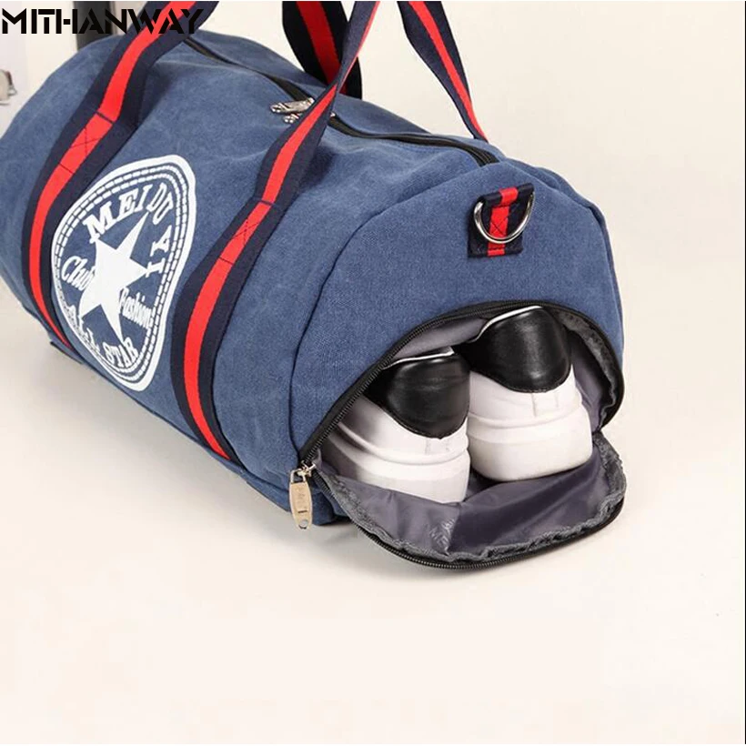 Холщовая Женская и мужская сумка-ведро спортивные сумки через плечо