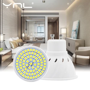 Светодиодная лампа GU10 MR16 220 в E27 E14 48 60 80 LED s 2835 SMD