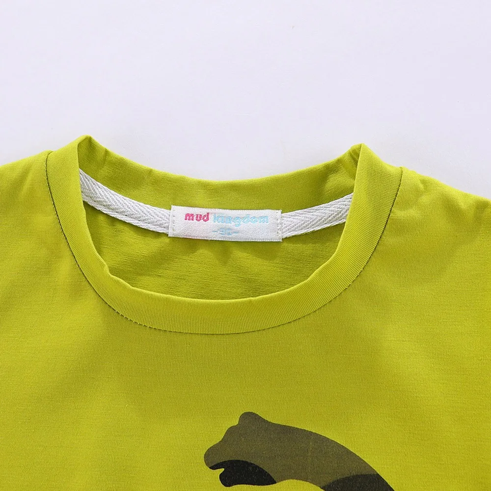 LittleSpring Toddler Boys Outfits Dinosaur Print Camo Cotton Summer Casual Clothes for Kids | Детская одежда и обувь