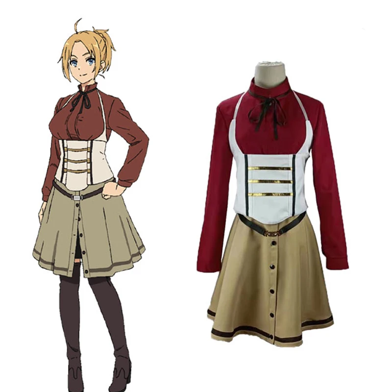 

Костюм для косплея Mushoku Tensei, необработанная реконкарнация Зенит серая крыса, изготовленный на заказ