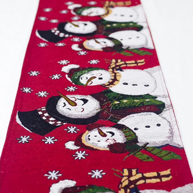 Хлопковая льняная скатерть с милым рисунком для украшения дома вечерние дьбы