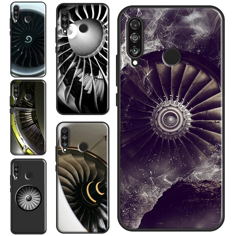 Чехол для двигателя Jet Turbofan Huawei P30 Pro P10 P40 P20 Lite Mate 20 чехол P Smart Z 2019 2021|Бамперы| |