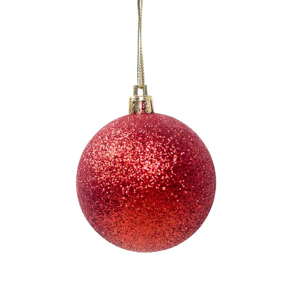 Рождественские шары украшения для рождественской елки небьющиеся большой