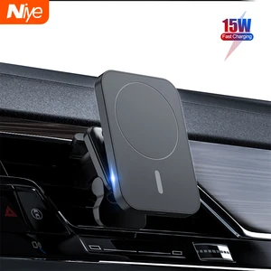 magnetic car wireless chargers qi phone charger wireless air vent for iphone 1213 mini pro magnet wireless charger 15w free global shipping