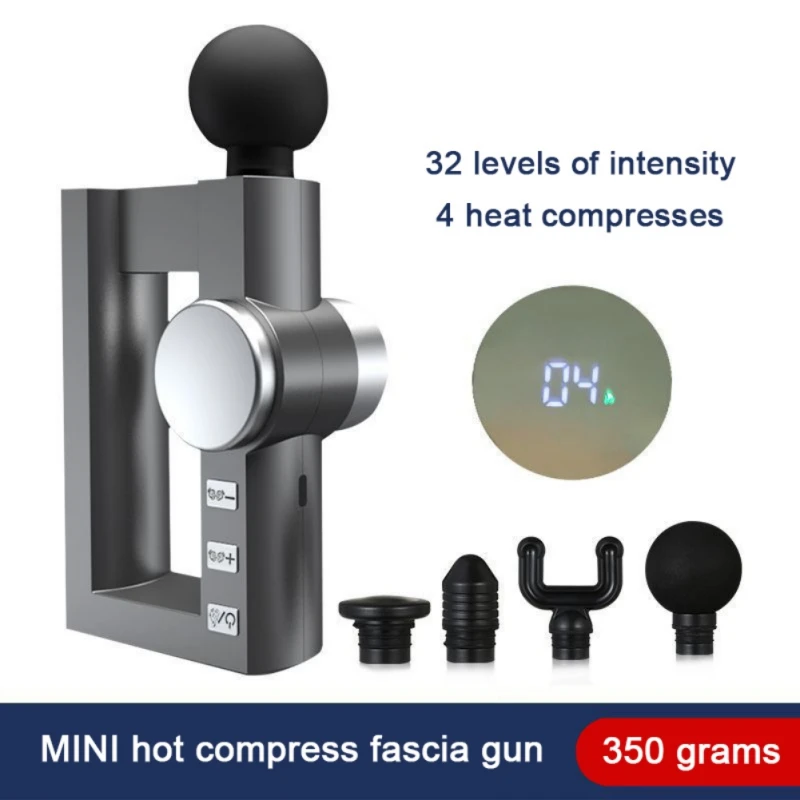 

Hot Compress Mini Massage Instrument Electric Muscle Relaxation Convenient Massagegun Household Fitness Device