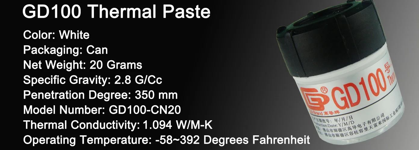 GD460 GD450 GD100 GD220 GD33 GD66 GD280 GD380 Термальность проводящая силиконовая смазка паста силиконовый пластырь компаунд CN202530
