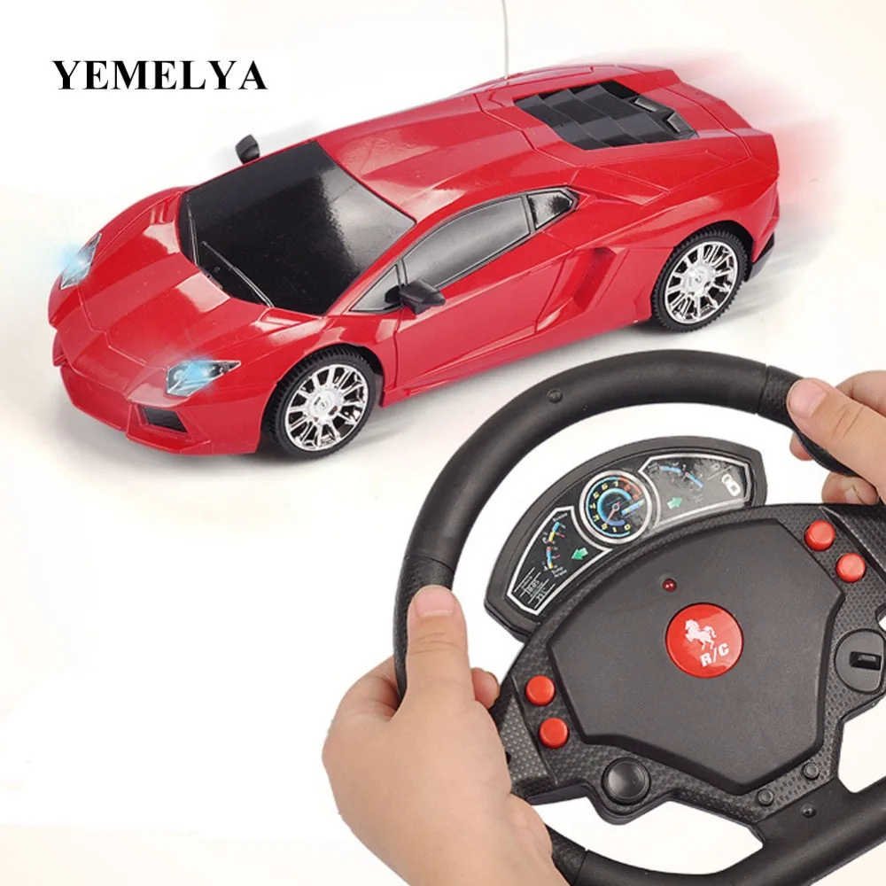Беспроводной красный гоночный 1:24 мини RC автомобили Дрифт машина на пульте дистанционного управления игрушки для детей мальчик подарок маленький трюк управляемый автомобиль