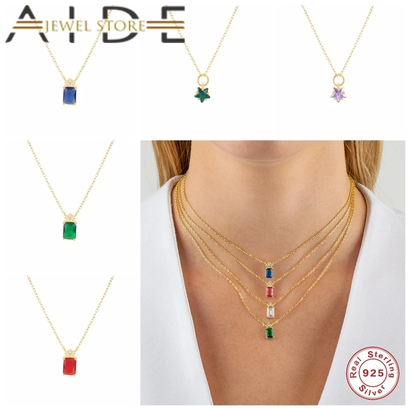 

Женское Ожерелье-цепочка из серебра 925 пробы с разноцветным цирконием