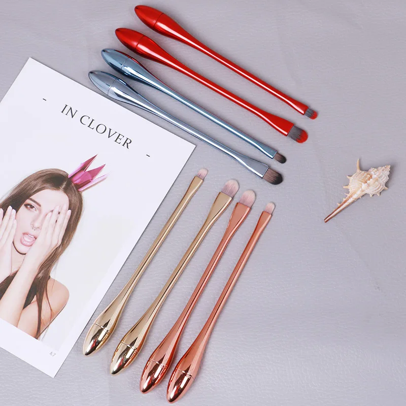 1 шт. угловую кисть для бровей нейлон волос конического зубчатого колеса