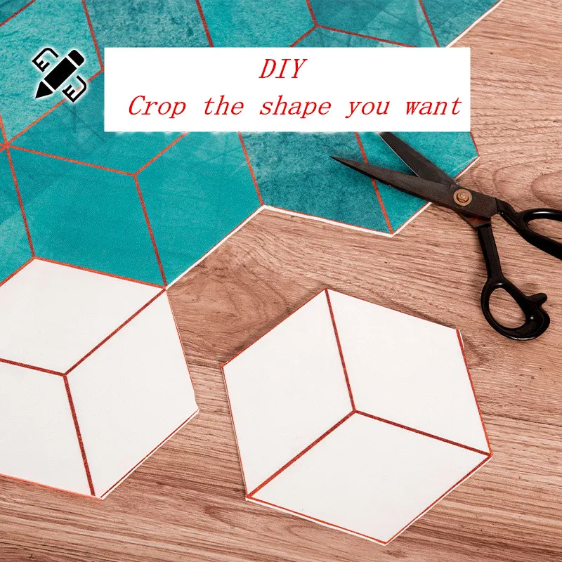 Противоскользящий коврик для кухни из искусственной кожи моющийся и