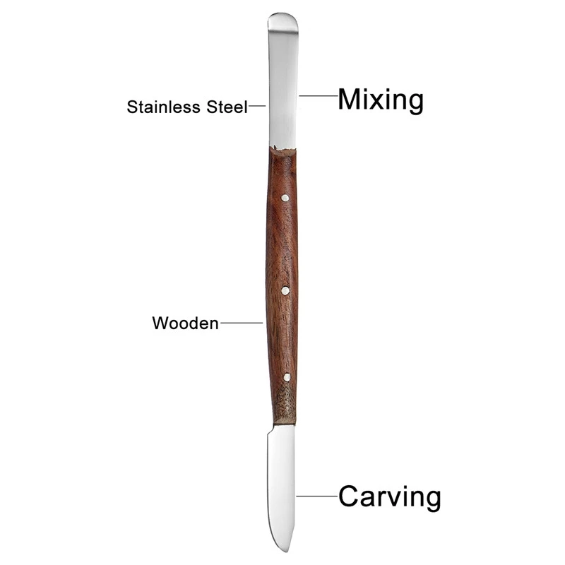 Dental Lab Double Head Wax Carving Tool Knifes Sculpture Cutter with Spatula 1pc | Красота и здоровье