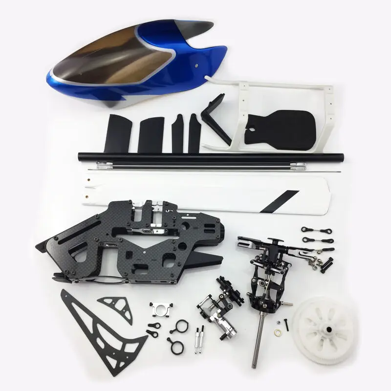RC 450 PRO flybar головка из углеродного волокна основной каркас крутящая трубка задний