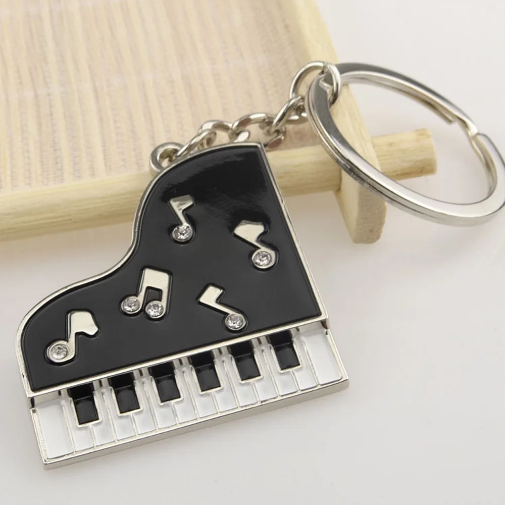 DSYCAR 1 шт. модные брелки для фортепиано пара ключей подвесная подвеска