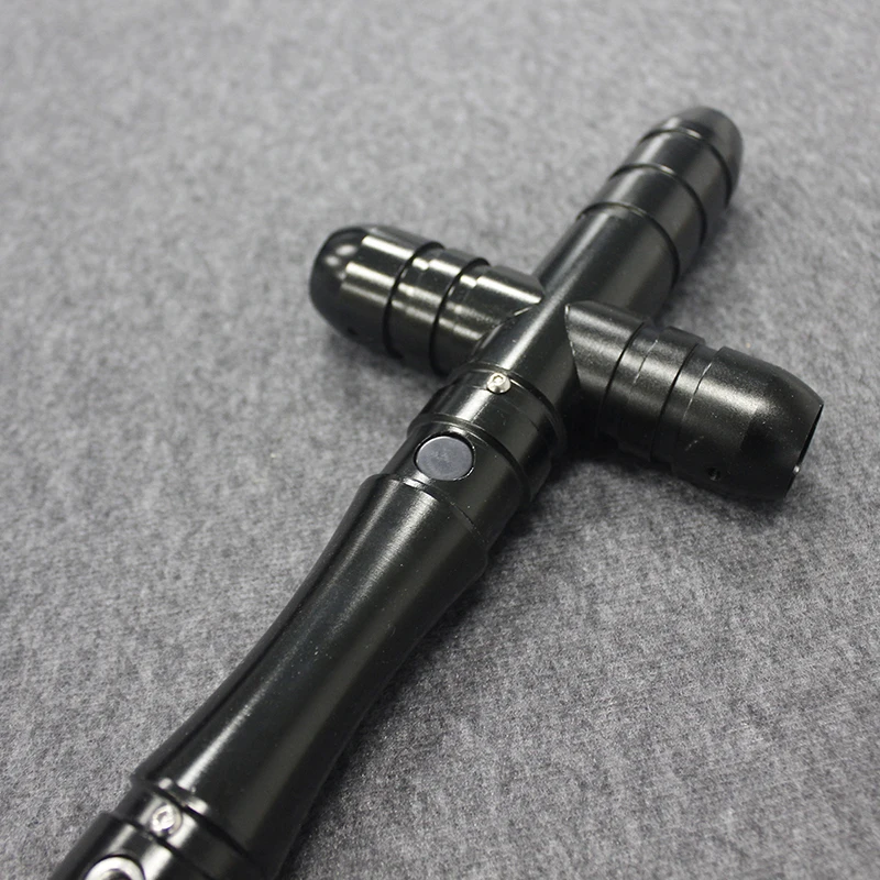 

Lightsaber YDD Metal Hilt Small Cross Light Saber Force FX Heavy Dueling LED Lightsaber with FOC Lock Up Luminous Toys