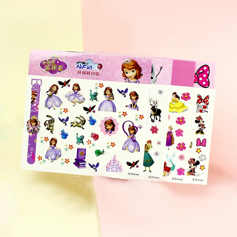 Disney игрушка Холодное сердце Эльза Анна Временные татуировки для девочек боди-арт