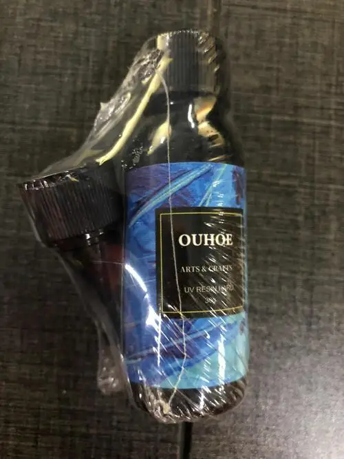 

UV Resin Hard 30g Ultraviolet Clear Transparent Craft Jewelry Knotting DIY Fishing Bait Baffle Setting Mold Universal Glue