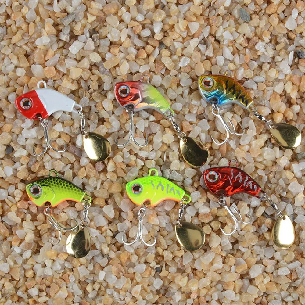 Блёстки приманка вращающаяся металлическая Вибрирующая Приманка VIB блесна ложка