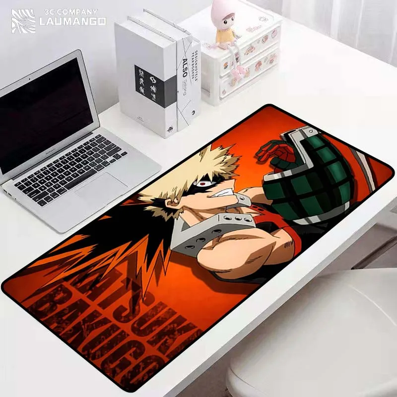 

My Hero Academia Mouse Gamer Accessories Mausepad Gaming Mouse Mat Computer Desk Pad Mousepad Company Pc Mats Carpet Keyboard Xl