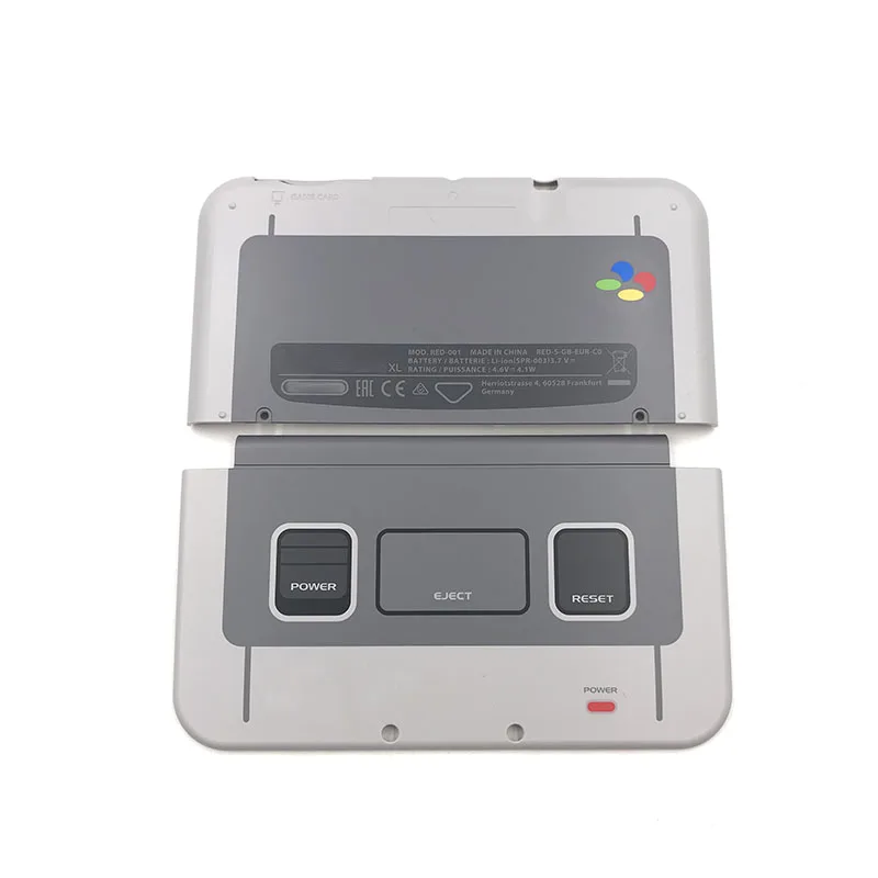 snes Для ограниченной оболочки корпуса чехол для New 3DS XL LL Передняя Задняя панель для nintendo New3DSXL - Цвет: snes
