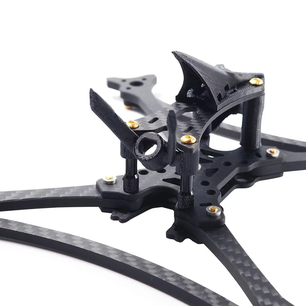HGLRC Wind 5 Lite 5inch Analog/HD brushless four-axis indoor Carbon Fiber FPV Racing Frame Kit | Игрушки и хобби