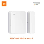 Умный датчик Xiaomi с датчиком дверей и окон, 2,0 Wwitch, сверхурочное напоминание о сверхурочном закрытии, для смартфона и дома