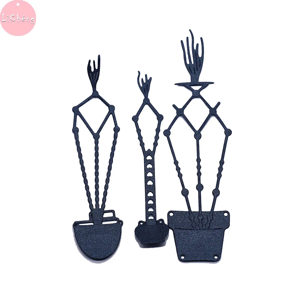 Горшечные растения умирает карты тиснения папка Новый Трафаретный вырубной