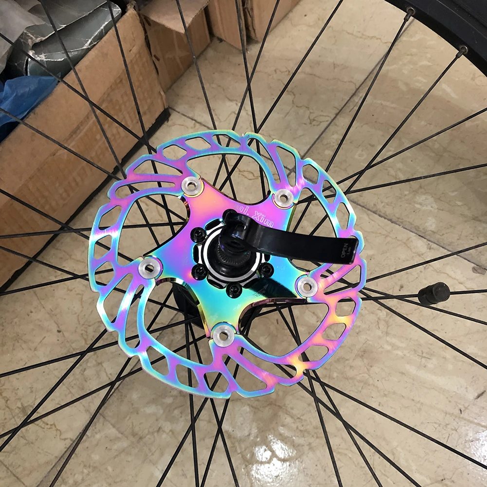 

Mi Xim MTB Mountain Bike Colorful Floating Disc Bike Brake Rotor Disc 140/160/180mm Disc Brake Plate with Screw
