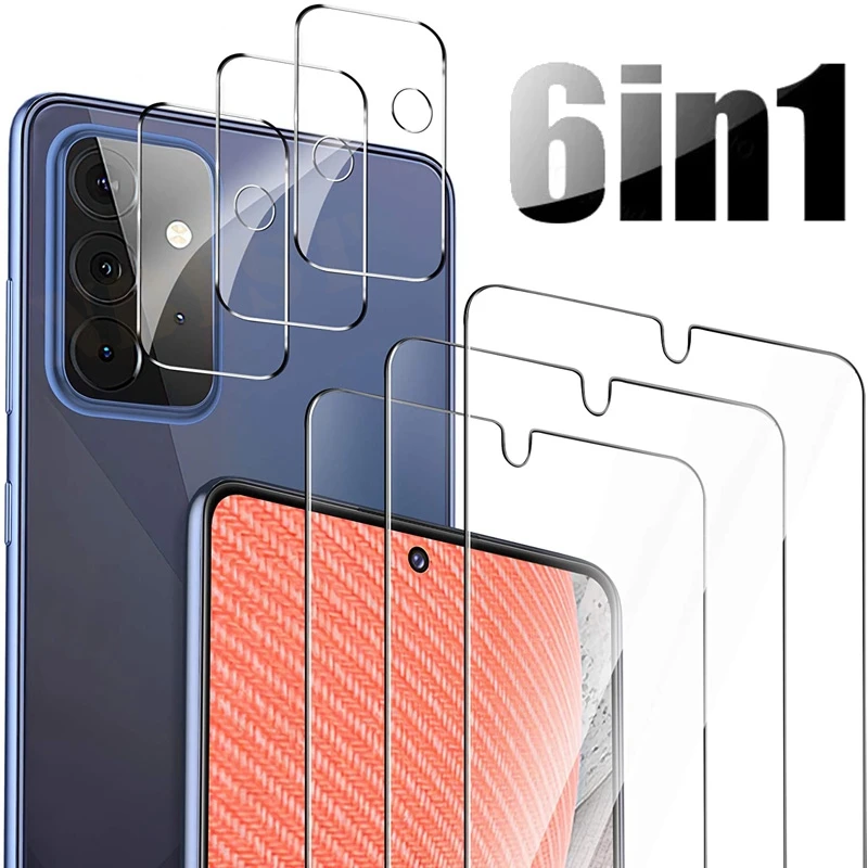 

Защитное стекло для экрана Samsung Galaxy A32, A22, A42, A52, A72, A12, A02, F62, M62, M02S, M31, M51, M31S, A21S, A31, A51, A71, 3 шт.