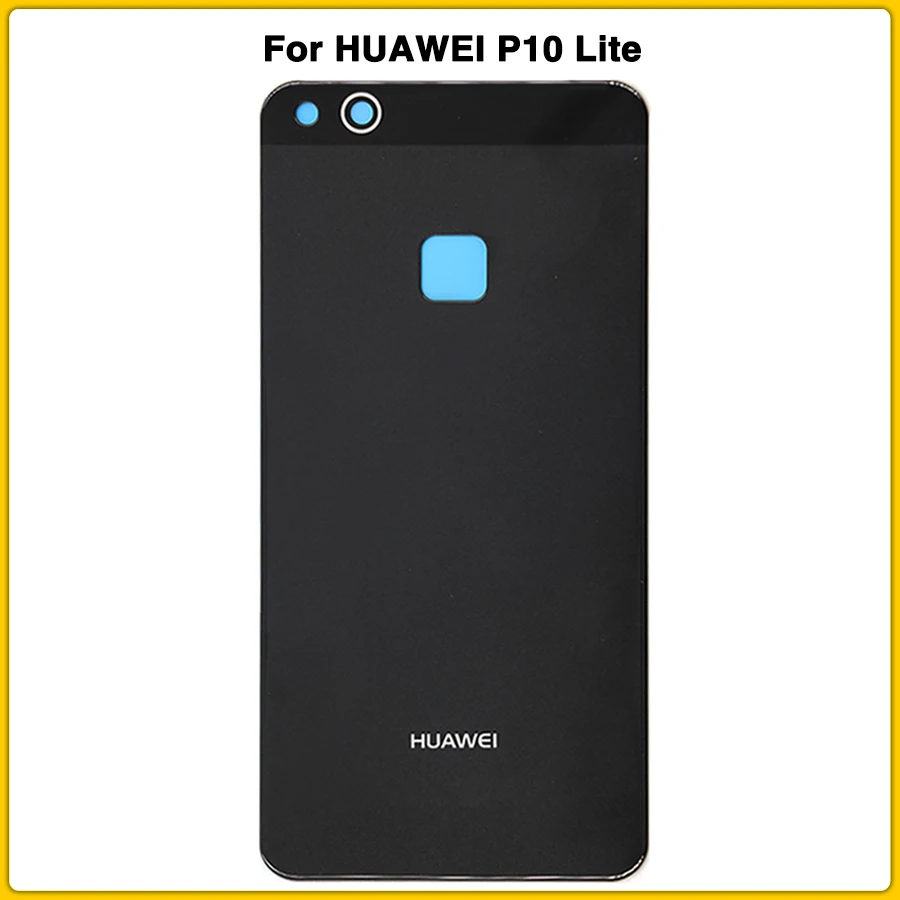 Чехол для задней панели P10Lite, стекло для HUAWEI P10 Lite 5,2 '', задняя крышка для батареи, задняя крышка для двери с клейкой наклейкой
