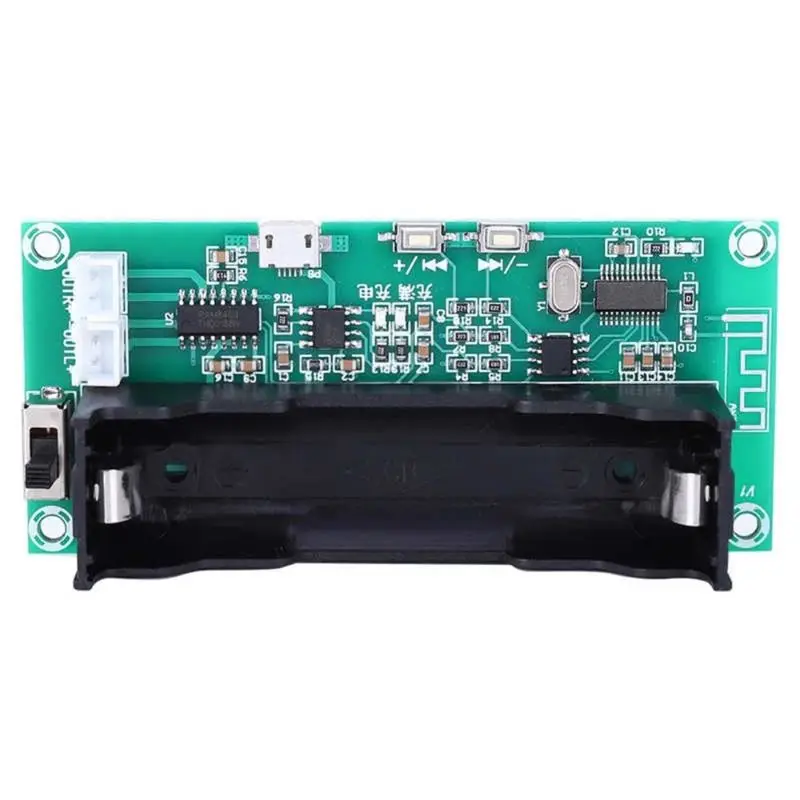 Bluetooth 5 0 держатель литиевой батареи двухканальный 2*3W стерео усилитель звука