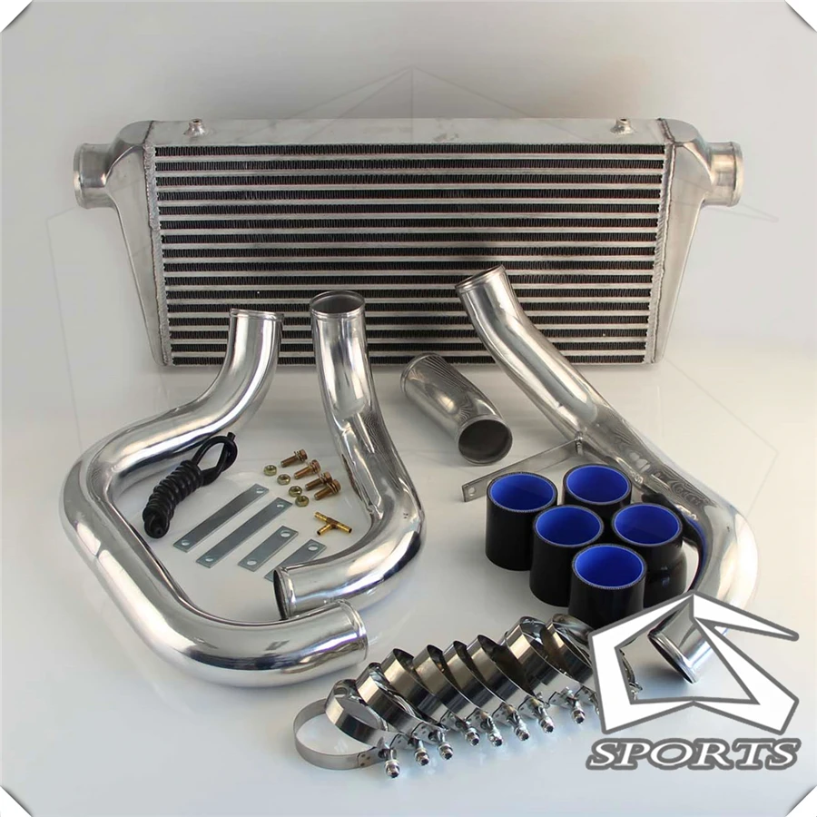 Подходит для N * ISSAN SKYLINE R32 R33 R34 GTS T Комплект переднего интеркулера трубопроводная