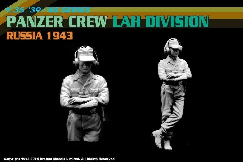 Набор моделей DRAGON 6214 1/35 масштаб Panzer Crew LAH Division Russia 1943 | Игрушки и хобби