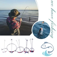 1pcs sea fishing triple thened three hooks reflective shore fish color sea cast hook rotating iron tin sequined fishing bai a8u8