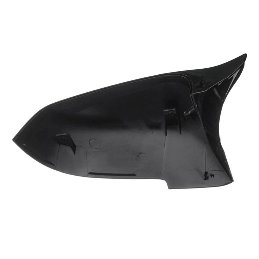 Exterior Rearview Mirror Cover Black Wing For BMW F10 F11 2014-2017 Accessories ABS | & Covers