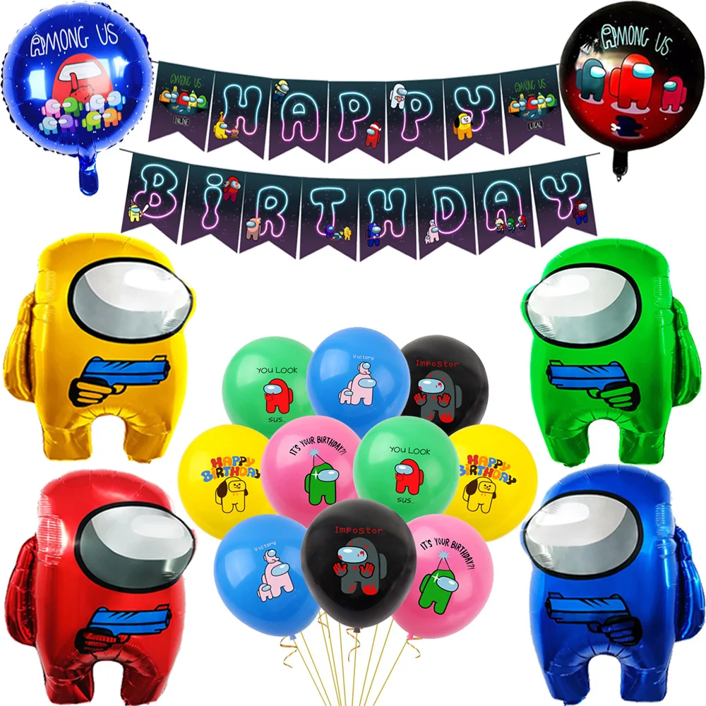 1 комплект фольгированные воздушные шары для мальчиков Детские принадлежности