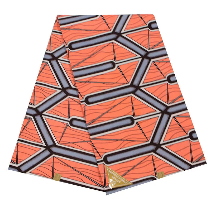 Новинка 2019 Африканский воск высокое качество настоящая восковая печать розовая