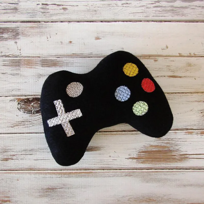 Лидер продаж игровой контроллер плюшевая игрушка будущий геймер кукла мягкая