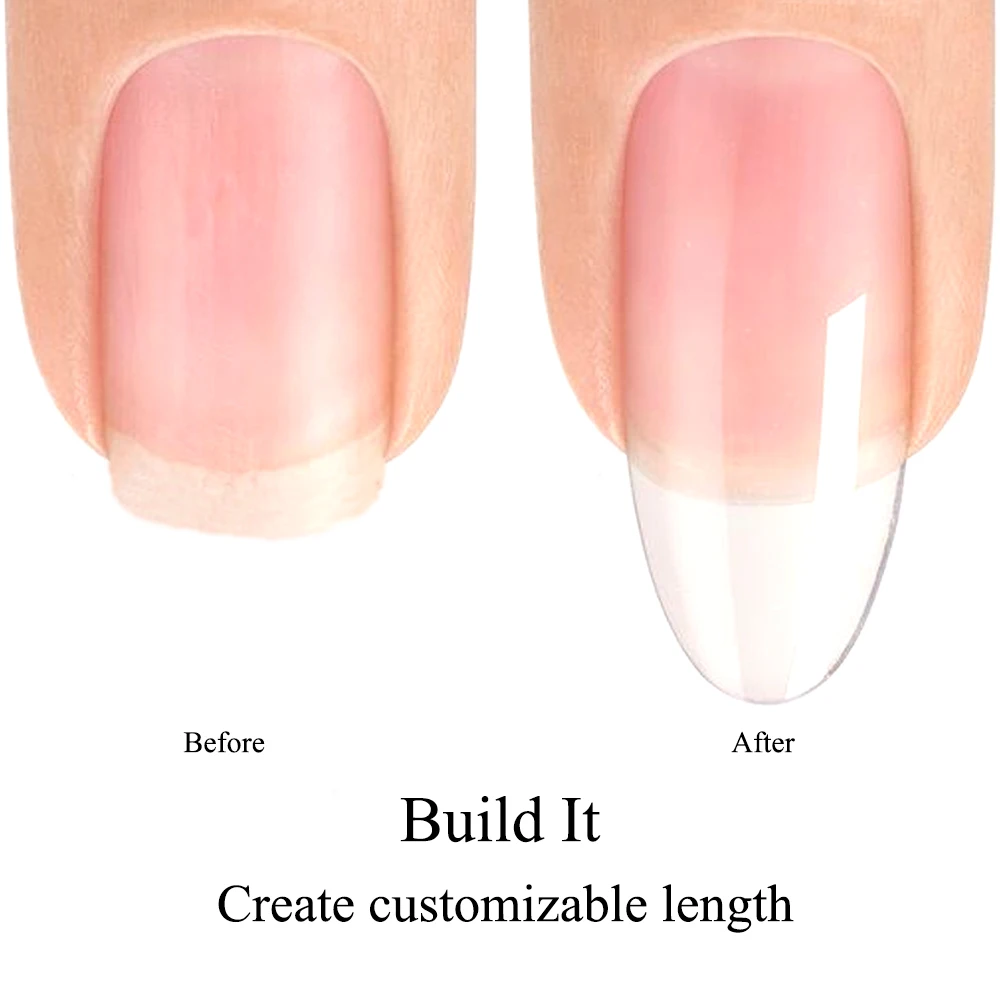 Гель KODIES для наращивания ногтей прозрачный гель кисть Маскировочная натуральные