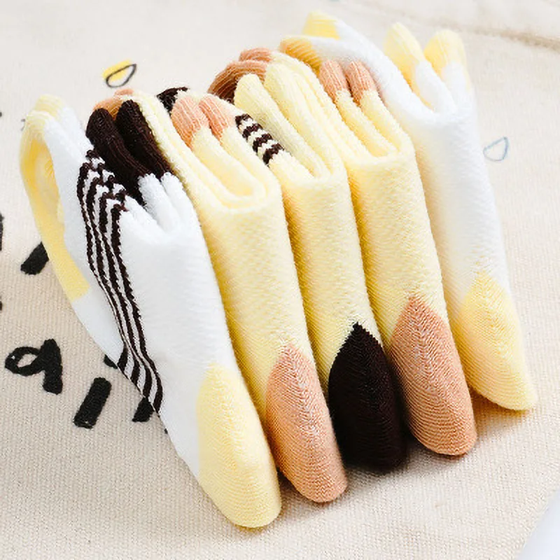 5 пар носков детские зимние носки для девочек и мальчиков теплые хлопковые