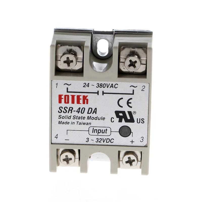 

Новинка 2022, релейный модуль с твердотельным реле, 24 В-380 В, Φ 40A 3-32 В, Новинка