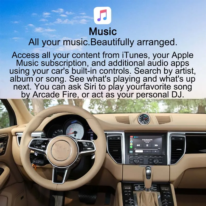 2020 Sinairyu Wifi беспроводной Carplay для Porsche PCM4.0 Android Авто/зеркалирование Apple Car Play 2007-2011 911