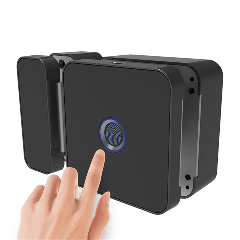 Шерлок Умный Замок стеклянная дверь замок Офис без ключа отпечатков пальцев