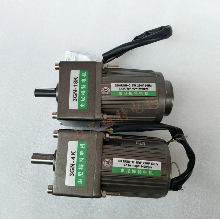 AC220V 15 Вт 3IK15RGN-C AC мотор-редуктор высокий крутящий момент Реверсивный мотор